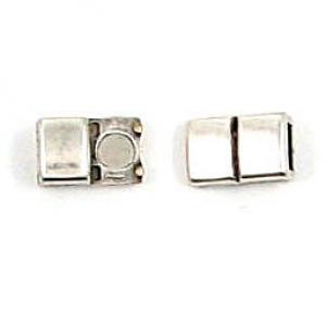 Rectangular 21x10mm agujero 6x2mm